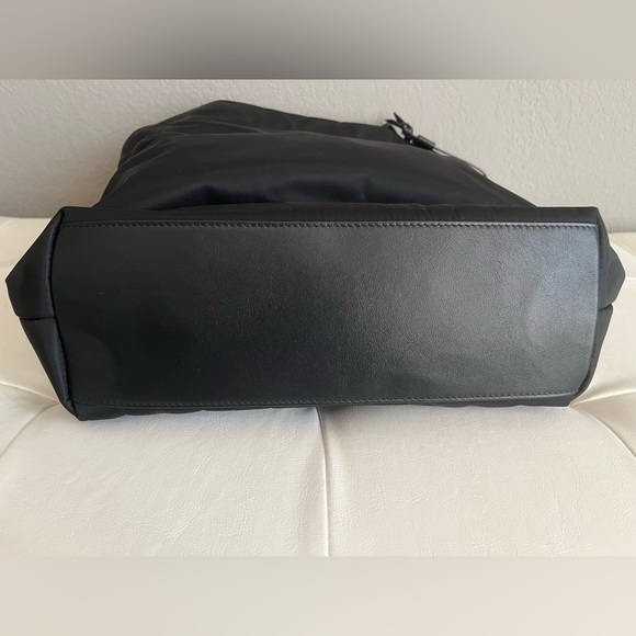 Jimmy Choo Candice Caulisse Nylon/Leather Bag- New - Picture 4 of 15